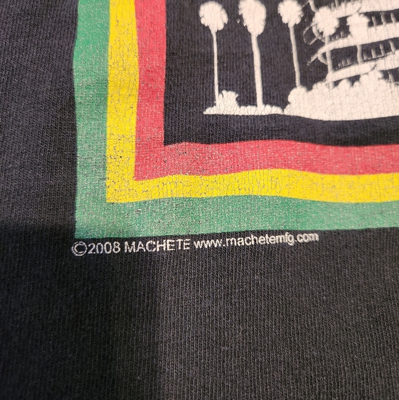 The Briggs punk rock concert tshirt LA Los Angeles RARE ~ disbanded punk group - Picture 2 of 9